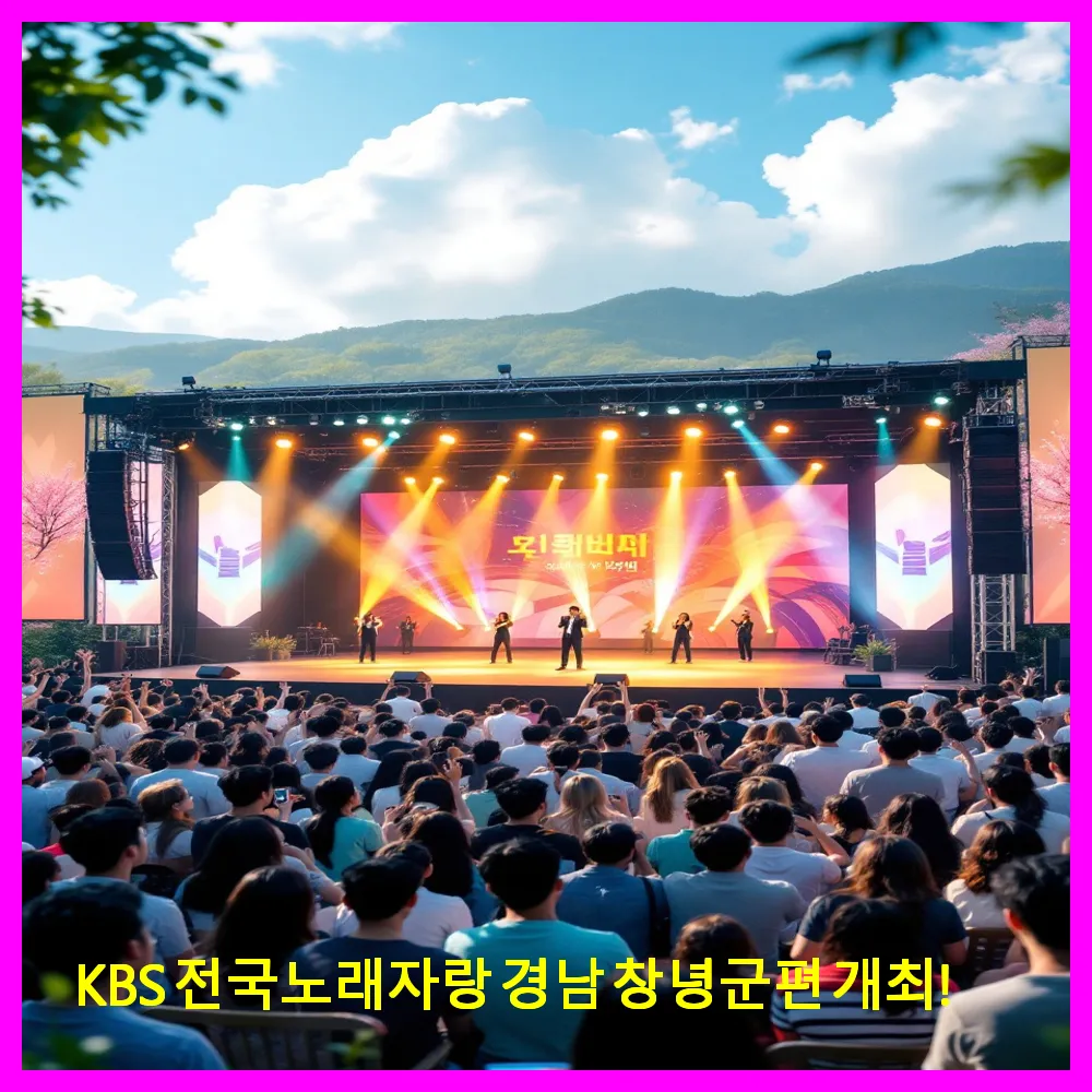 KBS 전국노래자랑 경남 창녕군편 개최!