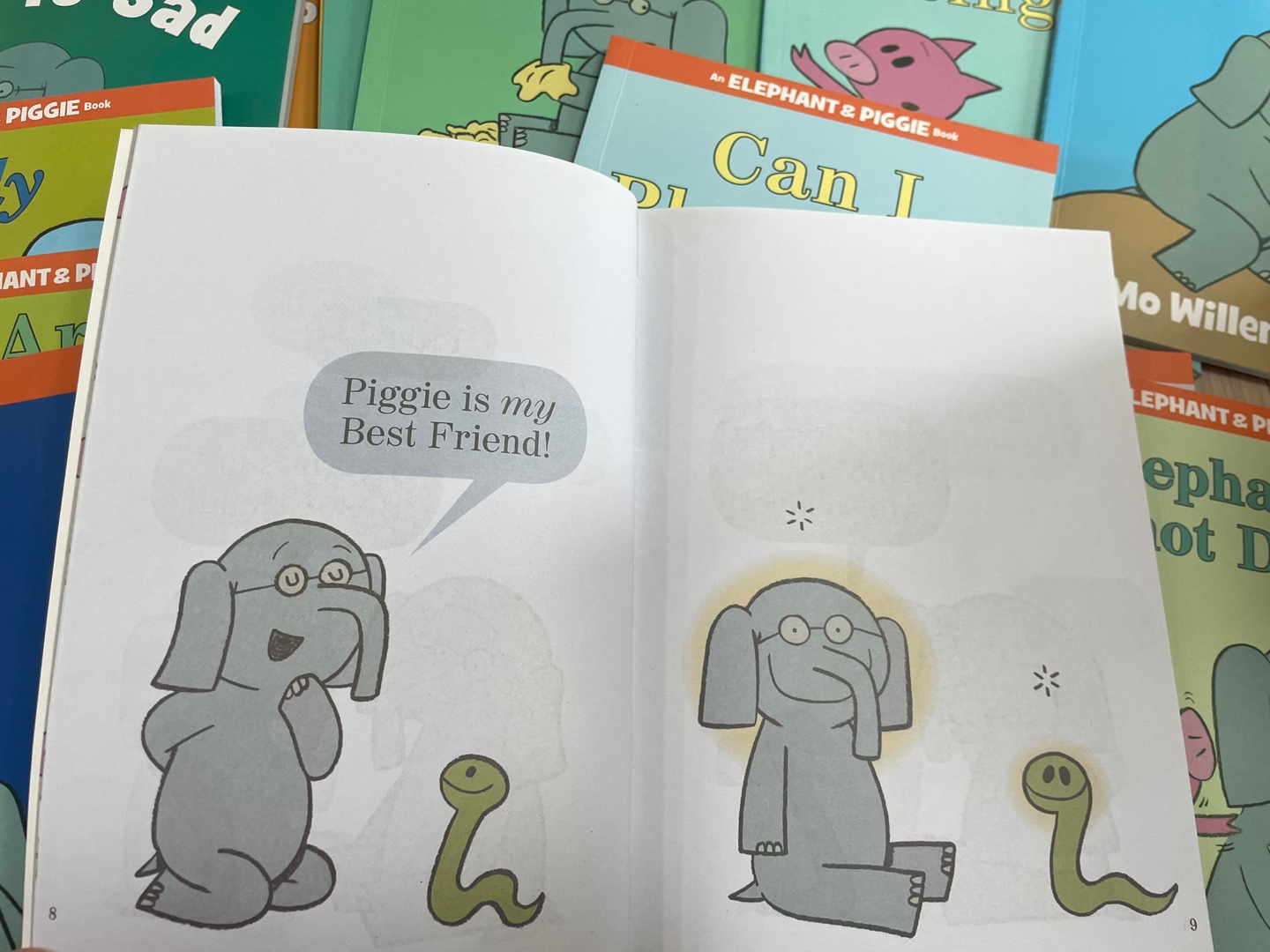 엘리펀트앤피기-코끼리와뱀의대화장면-말풍선