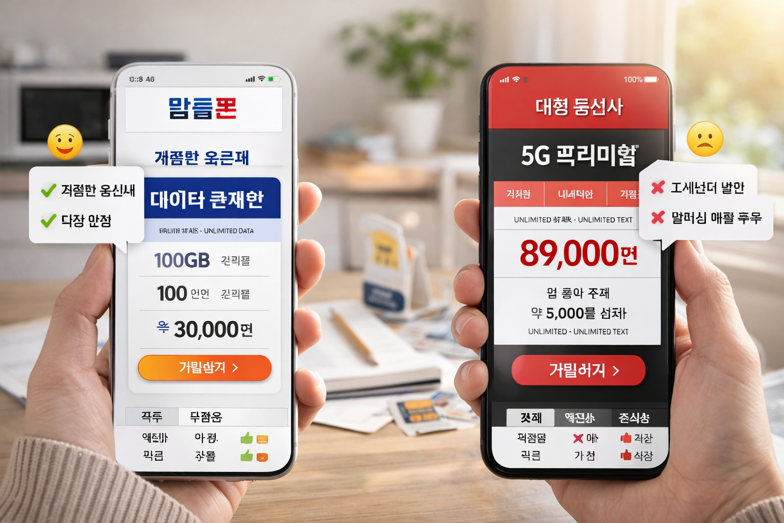 알뜰폰 요금제 관련사진