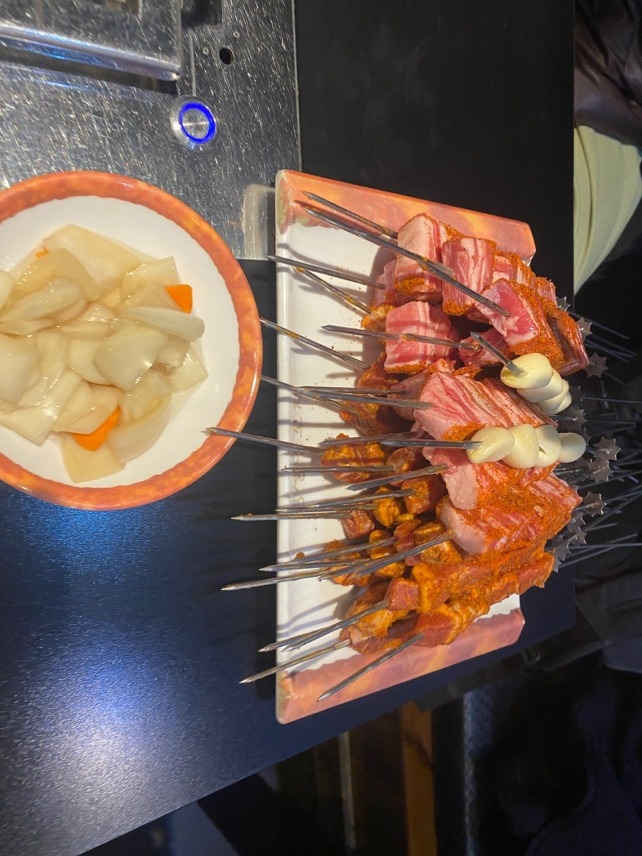 양념 양꼬치