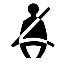 안전벨트 미착용 경고등