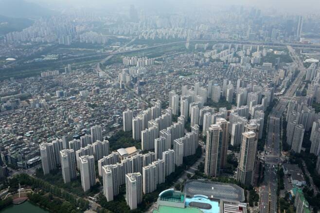 잠실도 4억 '뚝'...강남 아파트 상승분 모두 반납?