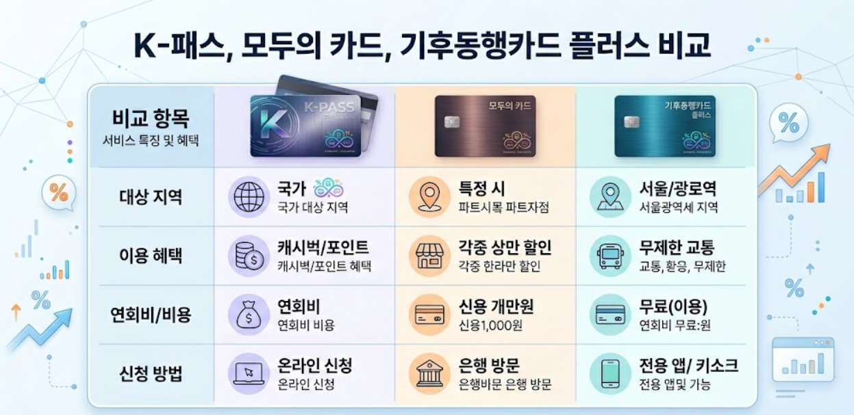 K-패스 제대로 쓰면 교통비가 이렇게 달라집니다