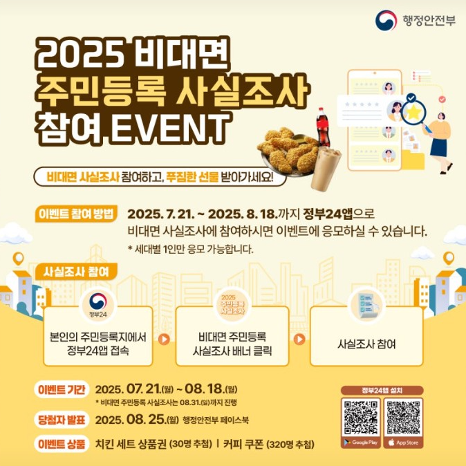 주민등록 사실조사