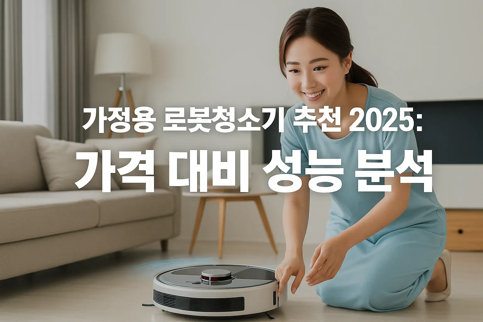 가정용 로봇청소기 추천 2025: 가격 대비 성능 분석