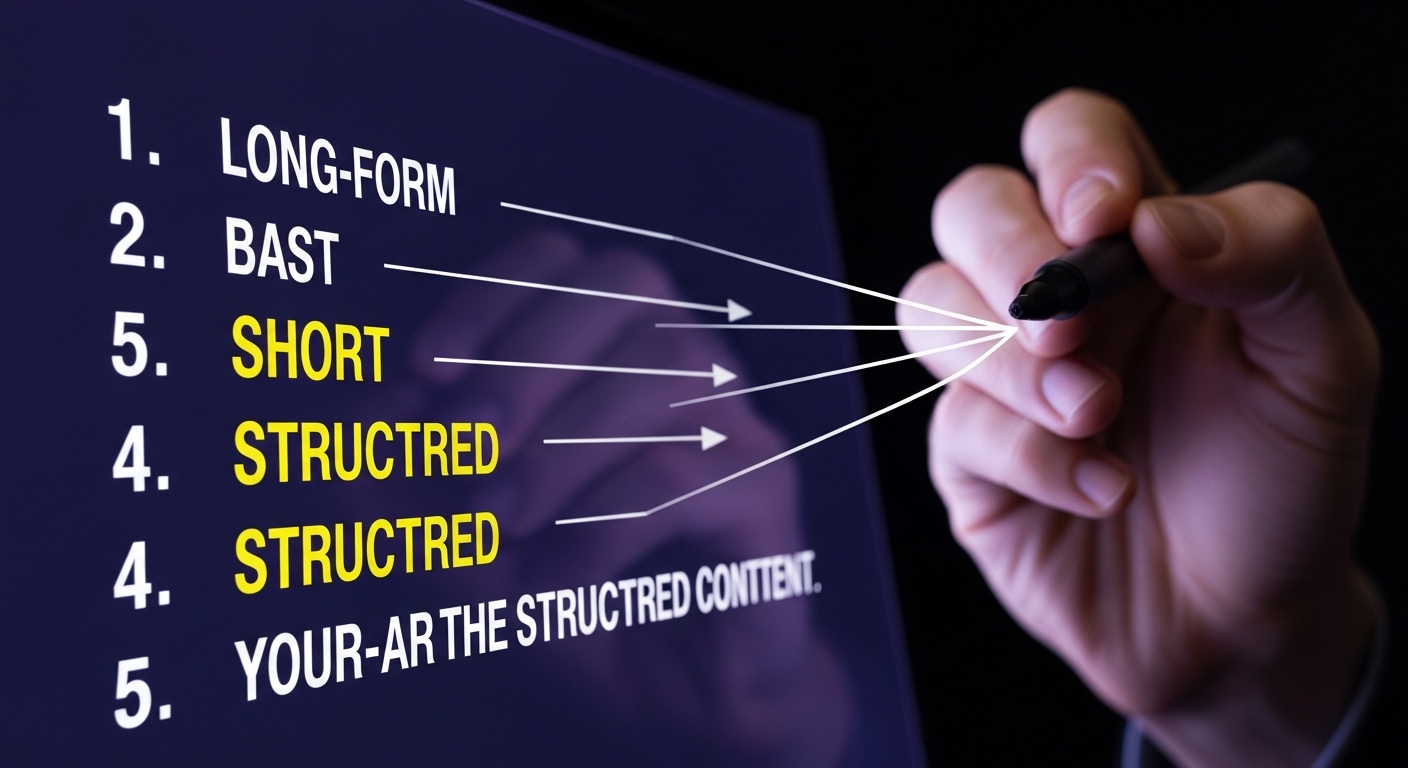 5문장 구성법을 통해 글쓰기 구조가 변하는 과정을 나타내는 그림