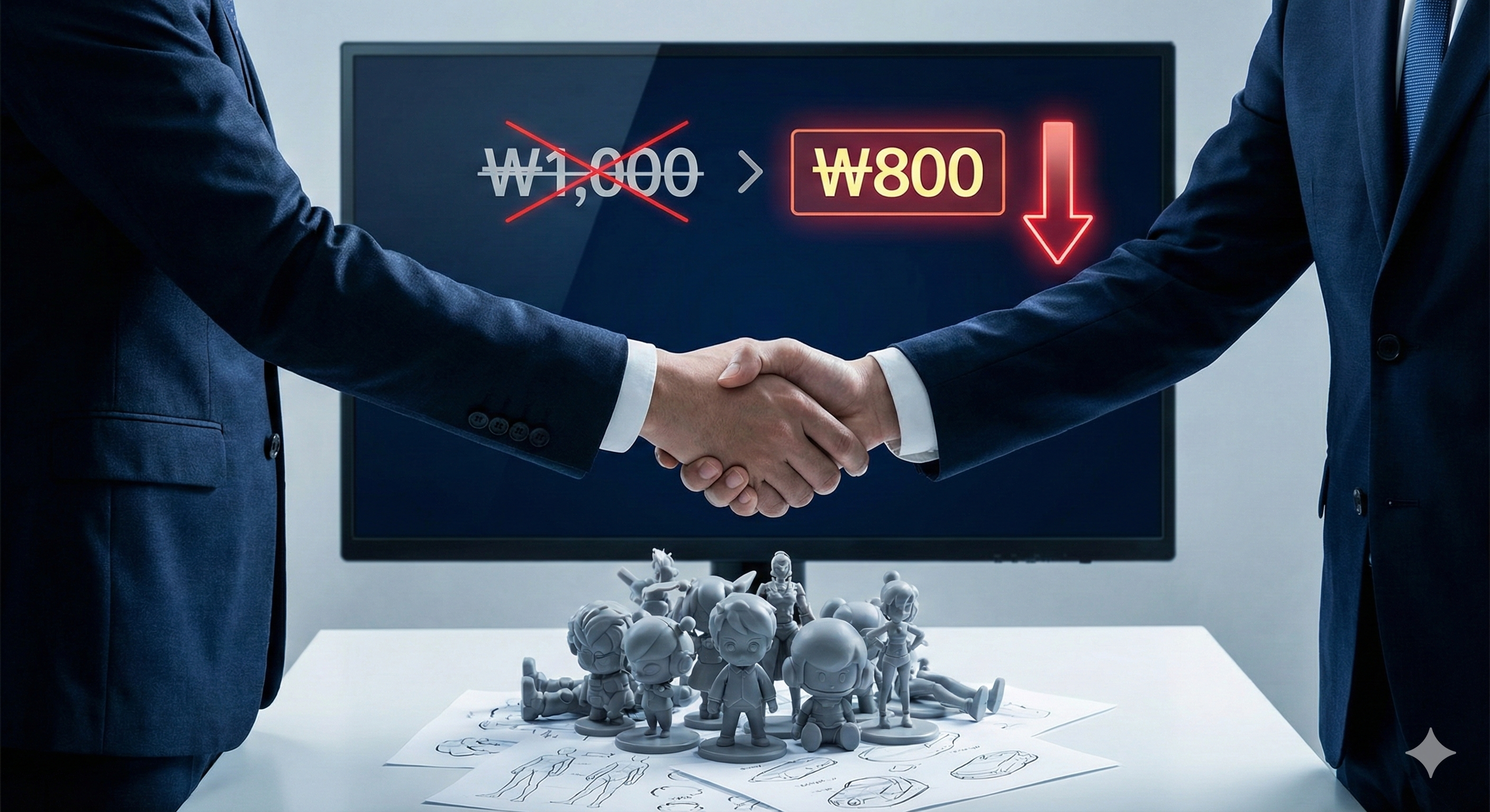 원가를 깎는 기술