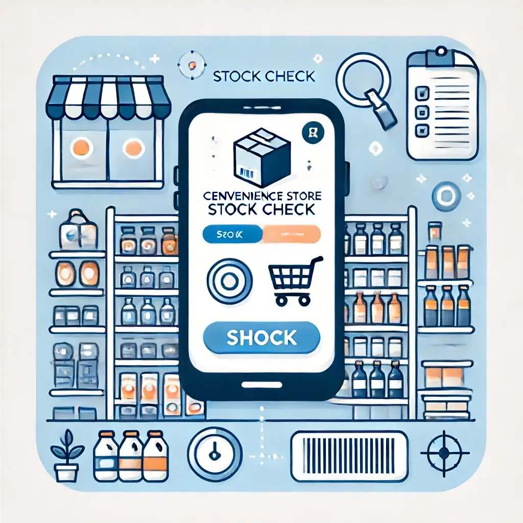 편의점 상품 재고 확인