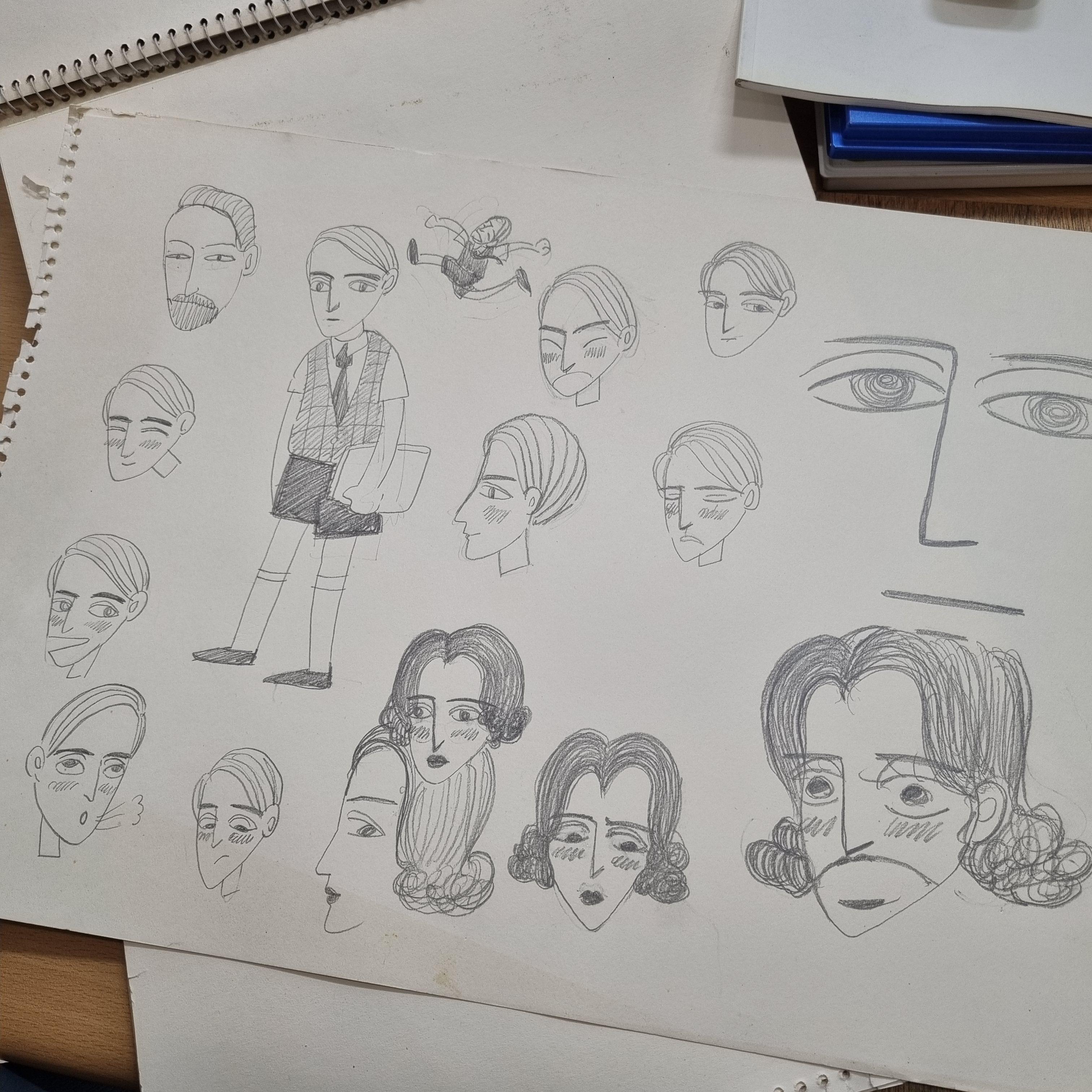 [내 친구&amp;#44; 비차] 의 스케치
