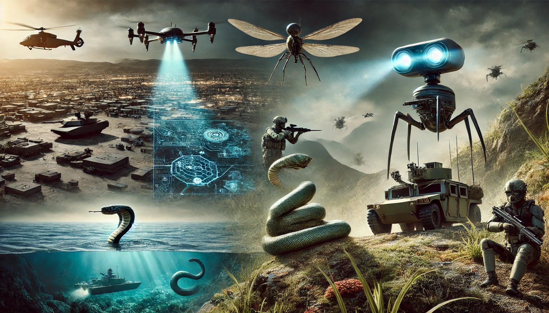 생체 모방 로봇의 군사적 활용: 윤리적 고찰