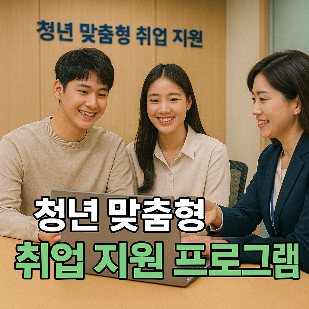 고용센터에서 취업 상담을 받는 청년들