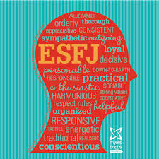 ESFJ유형의 강점 일러스트