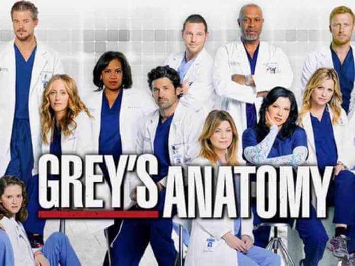 TV 드라마 'Grey's Anatomy'