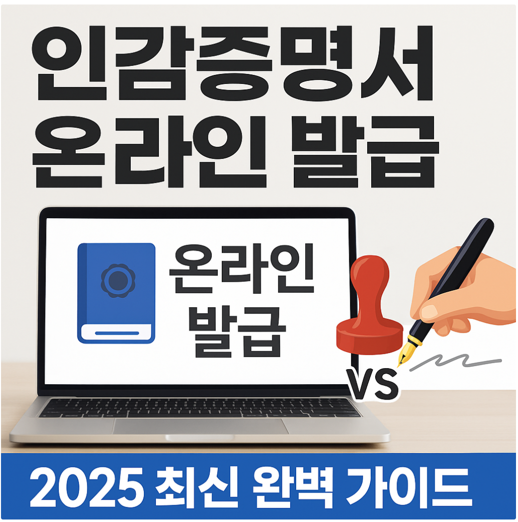 ์ธ๊ฐ์ฆ๋ช
์จ๋ผ์ธ ๋ฐ๊ธ ์ธ๋ค์ผ