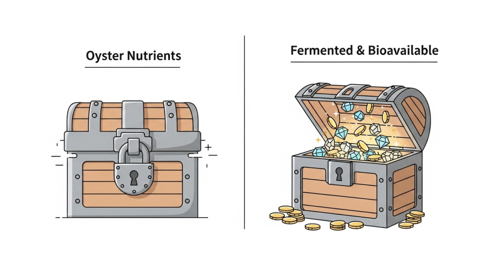 유산균 발효 굴 추출물