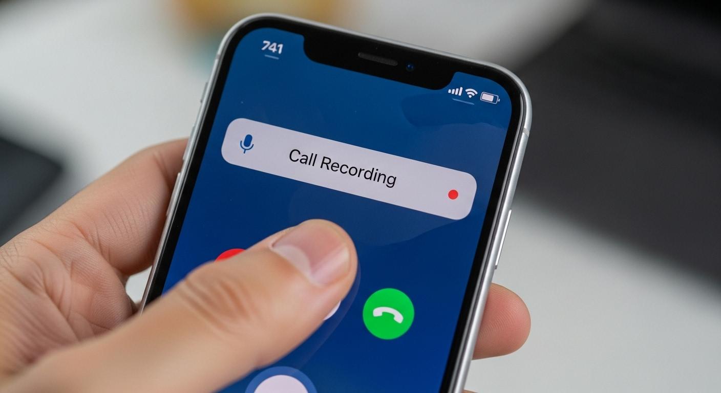 아이폰 통화녹음 알림