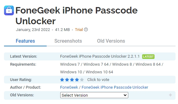 FoneGeek-iPhone-Passcode-Unlocker