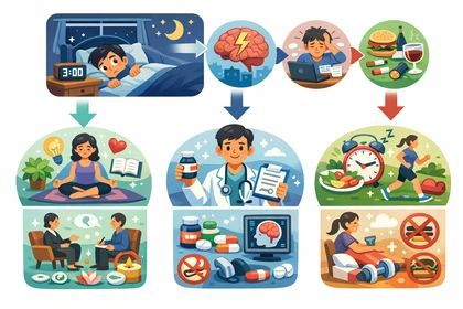 심한 불면증 원인과 수면 주기 변화 설명14