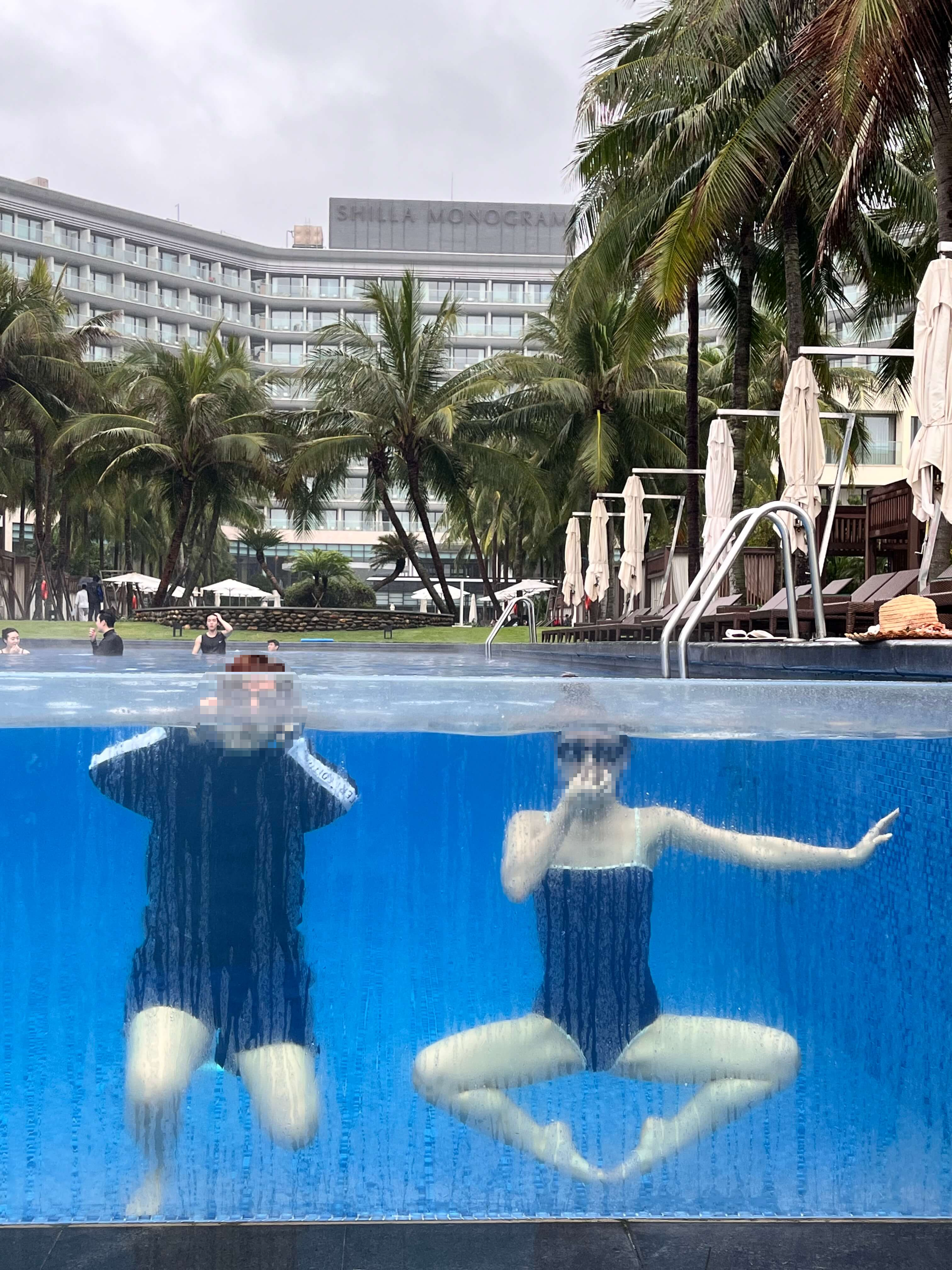 신라모노그램 다낭 수영장