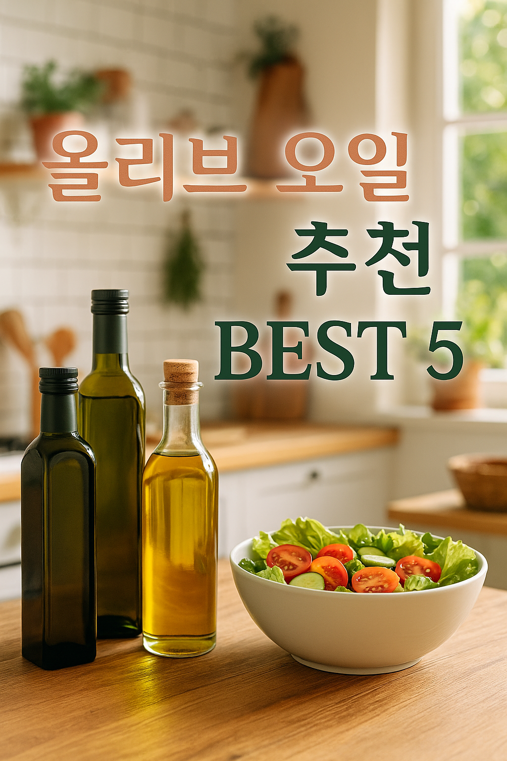올리브 오일, 어떤 걸 사야 할까? 가성비 좋은 올리브 오일 추천 5가지