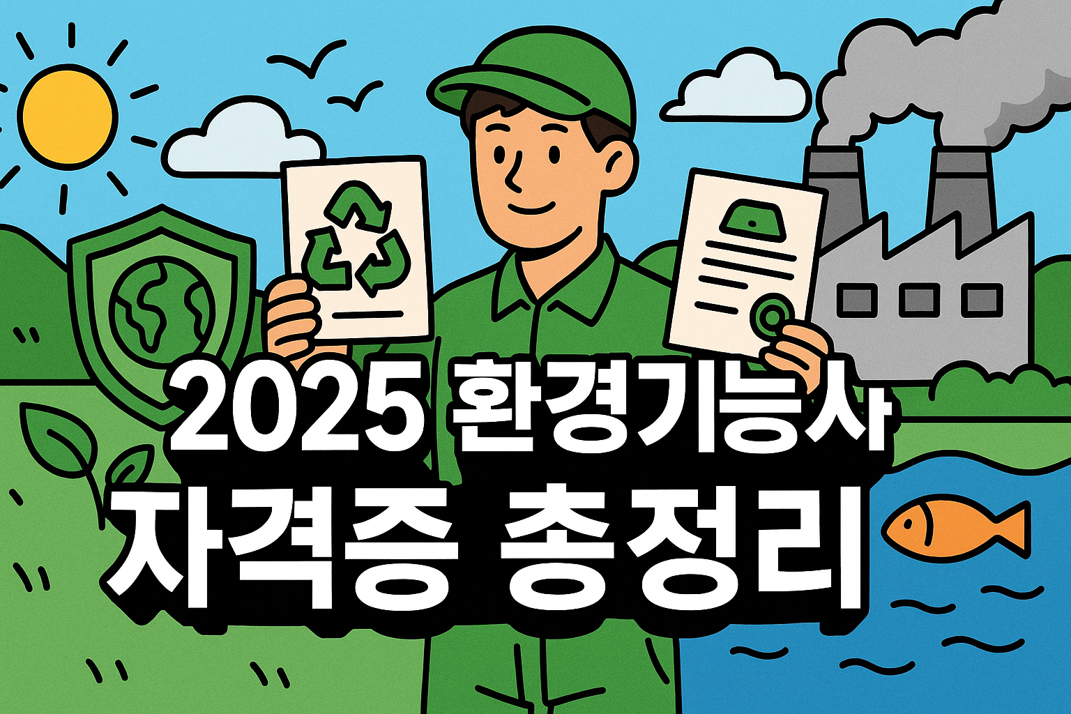 2025 환경기능사 자격증 총정리