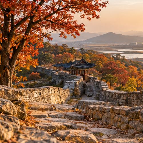고창모양성제 문화 공연 장면을 설명하는 AI 이미지