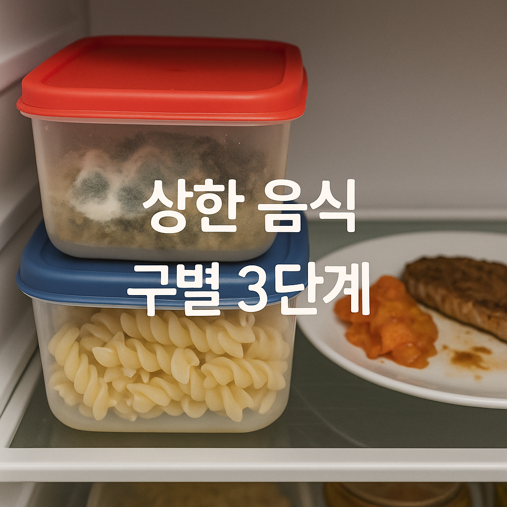 이 음식 먹어도 될까 상했는지 10초 만에 확인하는 3단계 법칙