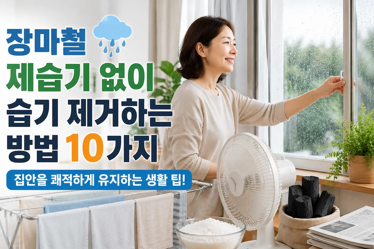 장마철 습기관리