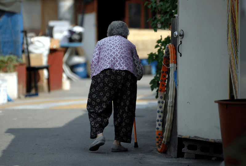 대한민국 독거노인 식사