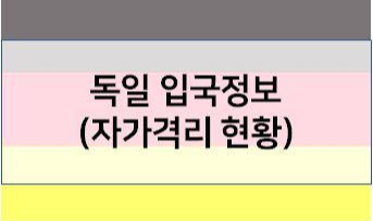 독일 입국 자가격리