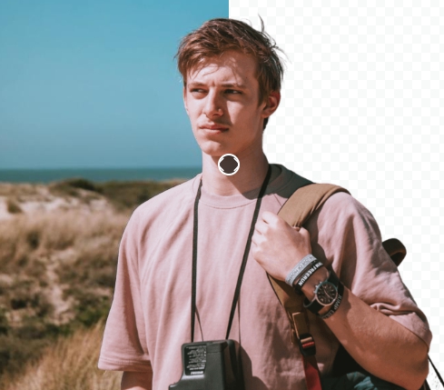 사진 속 배경만 삭제