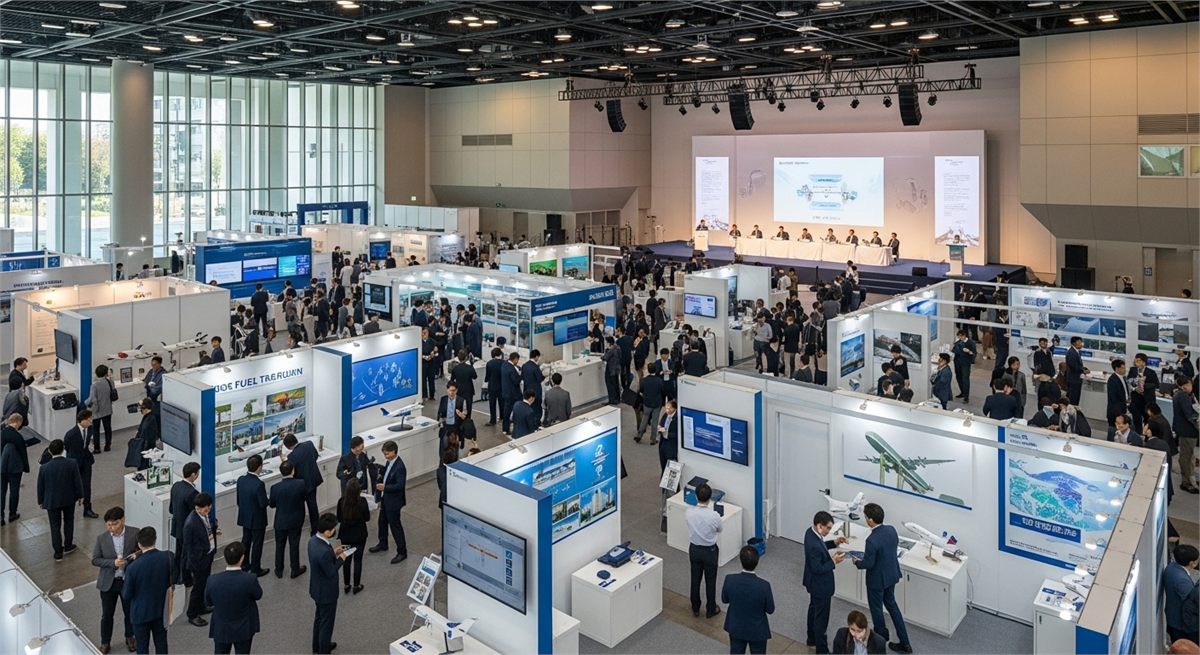 에너지와 항공 산업 전환 논의 현장을 담은 장면 