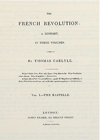 The French Revolution(출처 위키피디아)