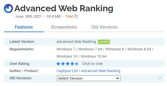 Advanced-Web-Ranking