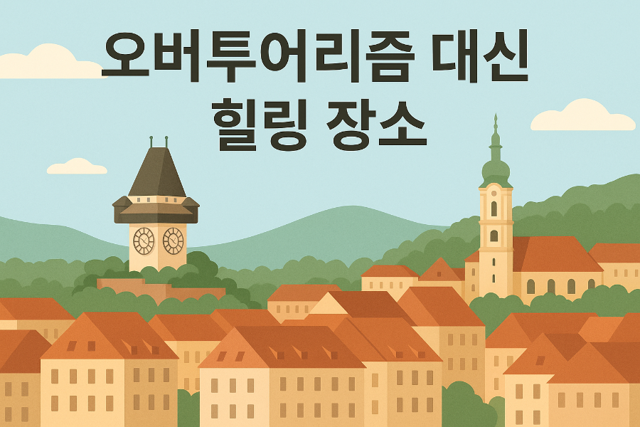 유럽 오버투어리즘 대신 힐링 장소