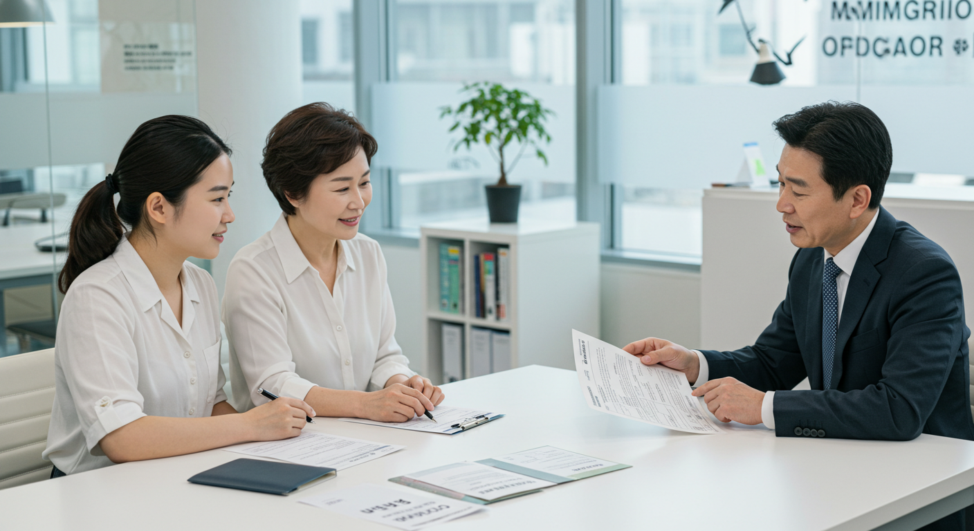 체류비자, 행정처리, 민원서류