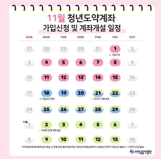 가입일정