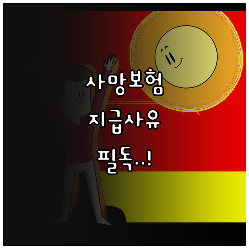 생명보험과 손해보험 사망 보장 비교 ..