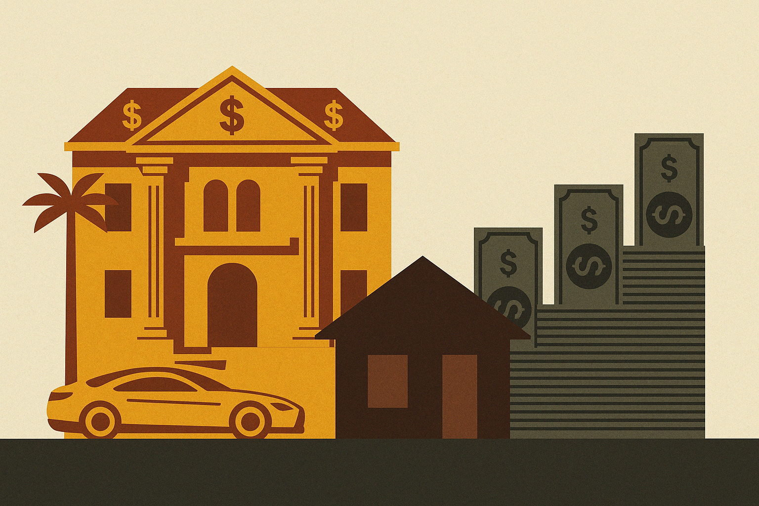 부를 축적한 사진