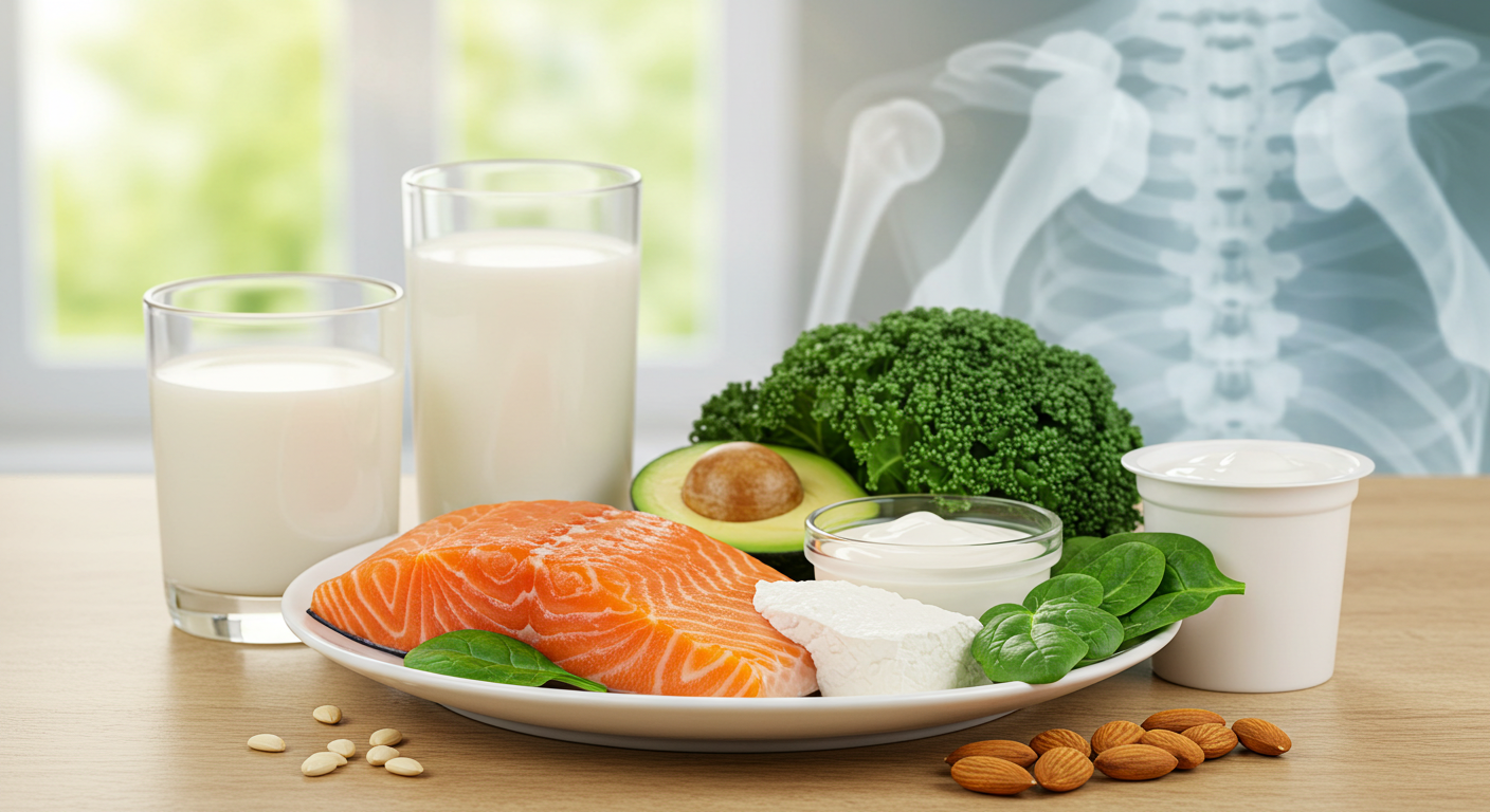 뼈 튼튼 프로젝트: 칼슘 흡수율 200% 높이는 마법의 식단
