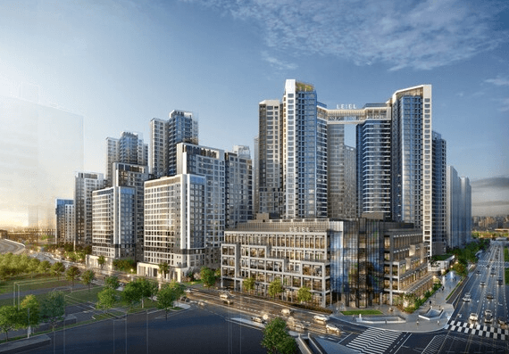 잠실 르엘 완공 사진