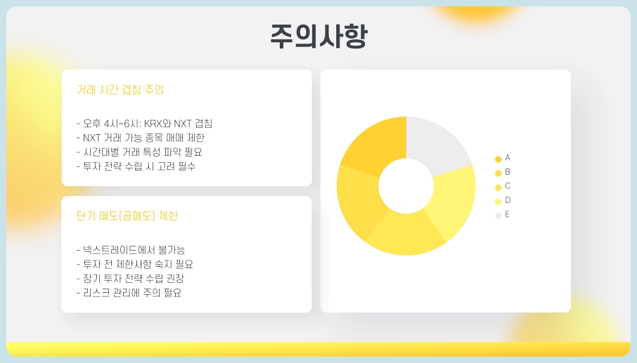 넥스트레이드 거래 방법 키움 대체거래소 종목 이용가이드 총정리