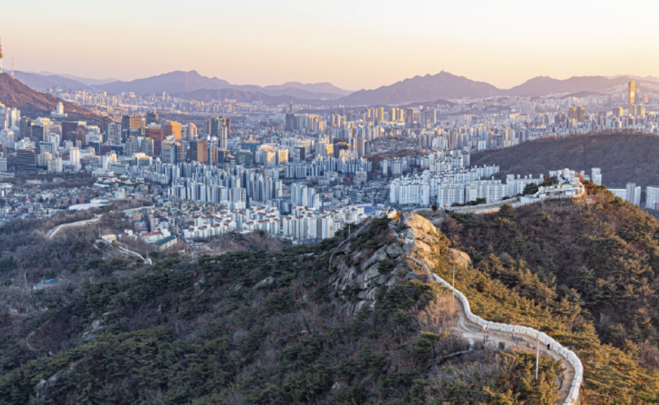인왕산 전경