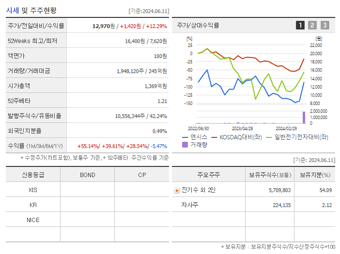 엔시스_기업개요