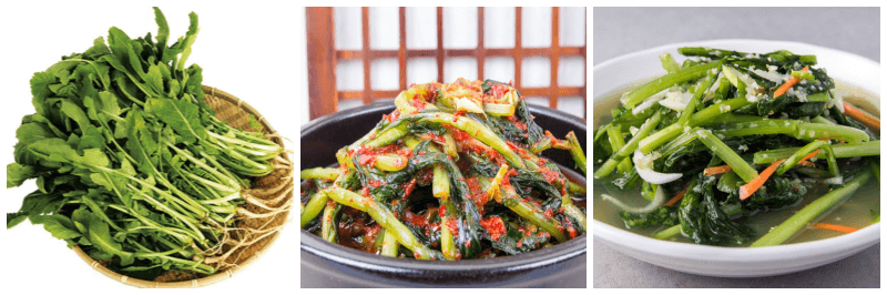 열무, 열무김치, 열무 물김치 사진