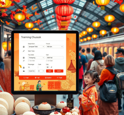 추석기차표예매 그림