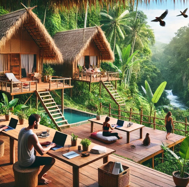 동남아 디지털 노마드 핫스팟 관련 이미지