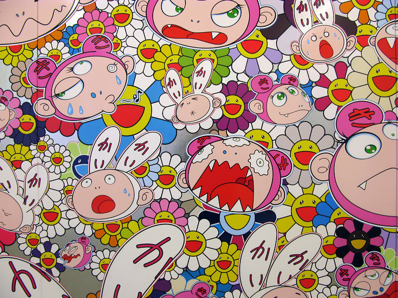 Takashi Murakami "Takashi Murakami Paints Self-Portraits