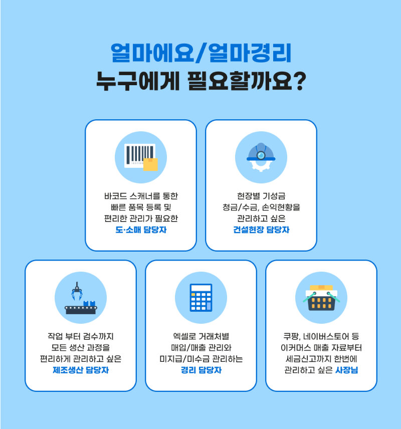 얼마에요 ERP
