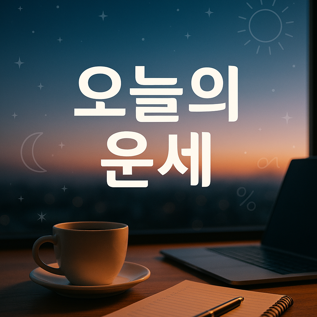 오늘의 운세 알아보기